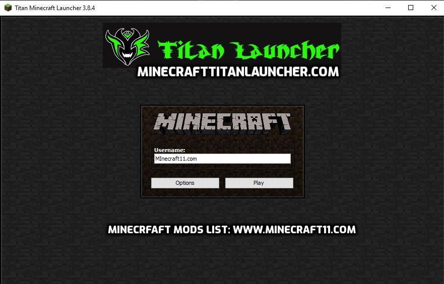 Minecraft Titan Launcher 3.8.4